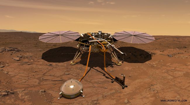 NASA Insight Robotunun Mars Yüzeyine İnişini Canlı Yayınlayacak 