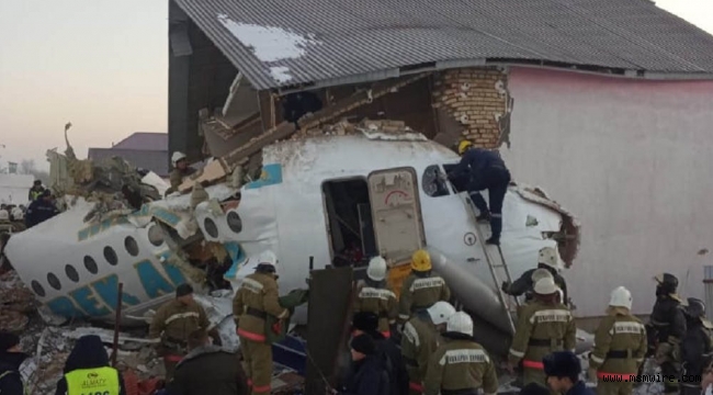 100 kişilik yolcu uçağı düştü: Bek Air Havayolları