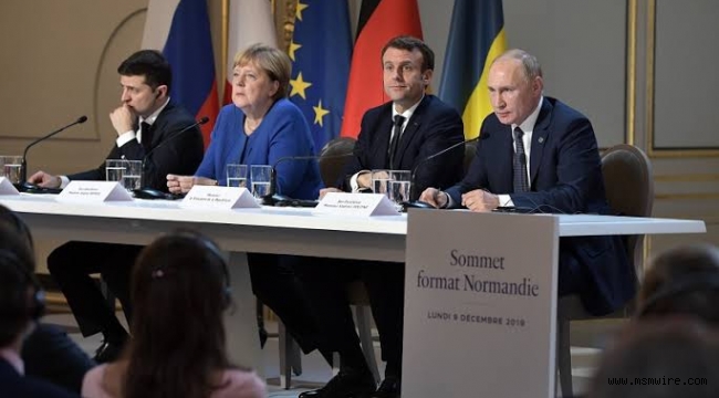 Normandiya Dörtlüsü Liderler Zirvesi sona erdi: Paris